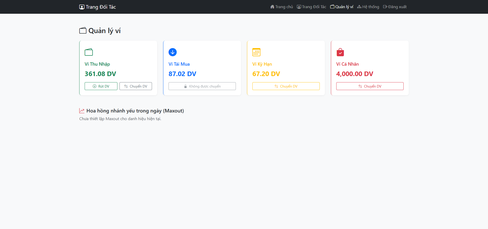 Web Bán Sản Phẩm Hệ Thống MLM