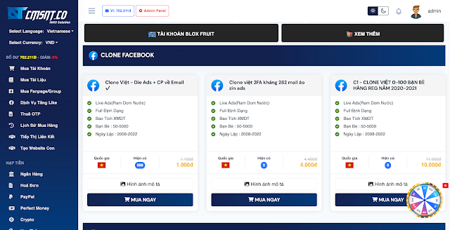 SHOPCLONE6 | website bán clone, web bán nguyên liệu ads, mail, via, chat gpt v.v